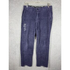 FTP Corduroy Chino Pant Navy Size 30 Y2K Streetwear Skate